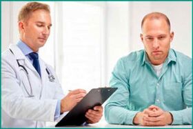 Le patient à réception du médecin